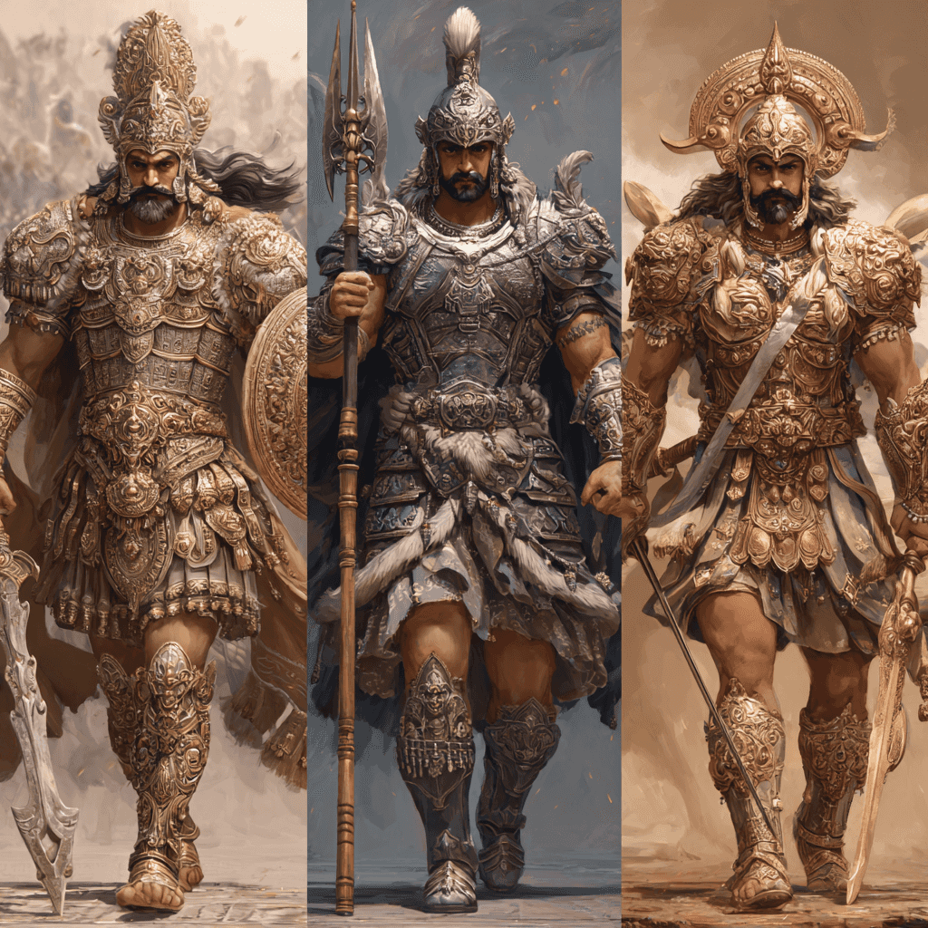 Mahabharat Characters Wallpaper wallpapers