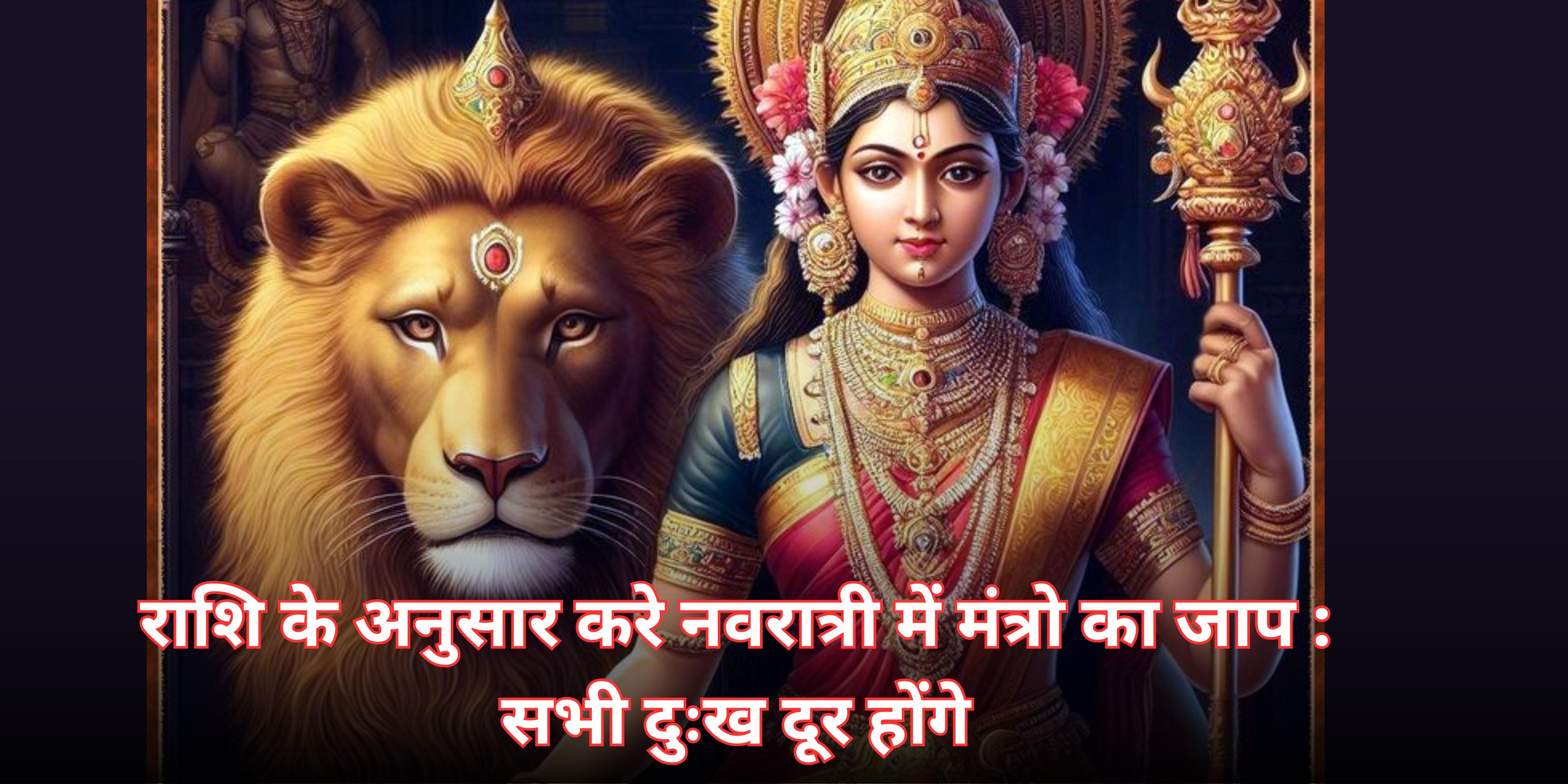अपनी राशि के अनुसार नवरात्री में करे मंत्र जाप और मां दुर्गा की कृपा पाएं