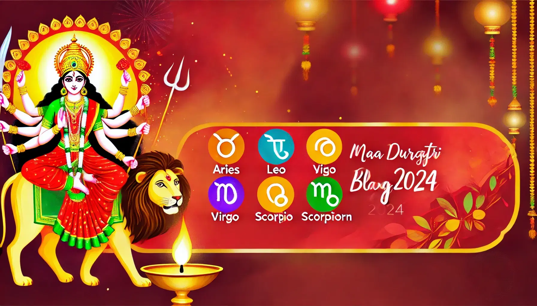 Maa Durga Ki Priya Rashiyan Navratri 2024