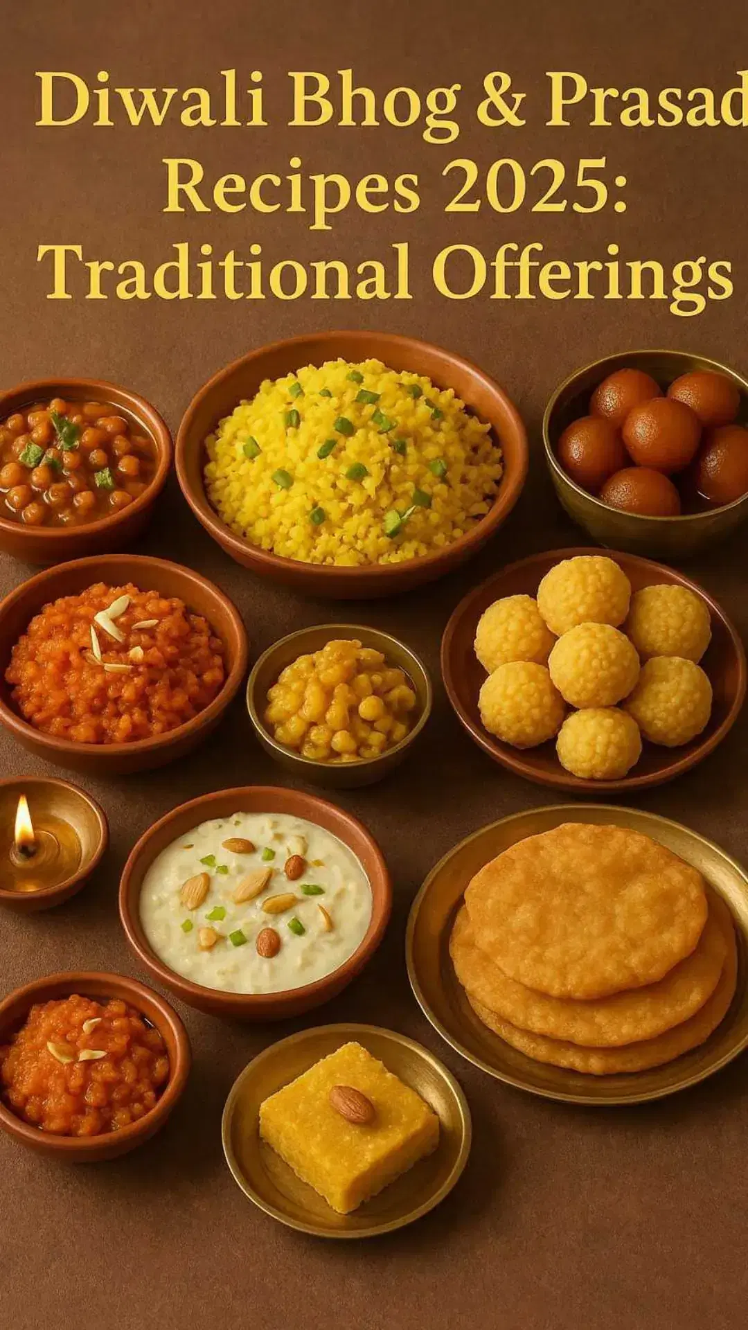 Diwali Bhog & Prasad Recipes 2025: Traditional Offerings