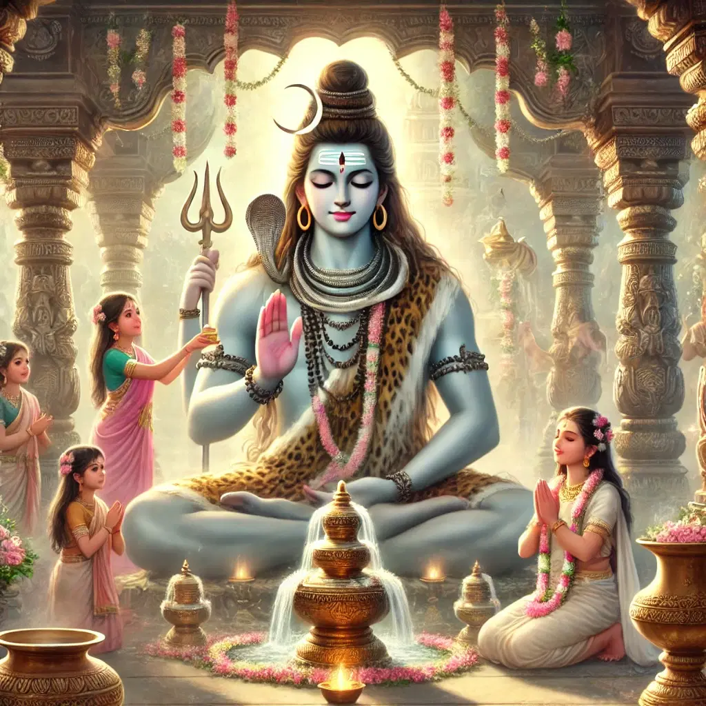 https://drive.gurucool.life/blogsImage/1721975499668.DALL·E-2024-07-26-11.25.38---A-depiction-of-Lord-Shiva-being-worshipped-in-a-temple.-He-is-sitting-in-a-meditative-pose-with-a-serene-expression.-Devotees,-including-a-young-girl,.webp