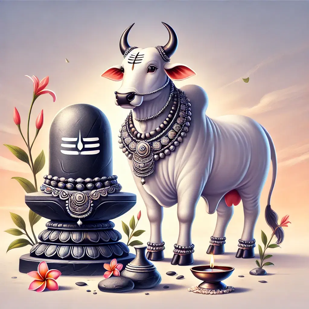 https://drive.gurucool.life/blogsImage/1722234149411.DALL·E-2024-07-29-11.26.27---Create-a-highly-detailed-and-vibrant-illustration-featuring-a-sacred-Nandi-bull,-standing-beside-a-Shiva-Lingam.-The-Nandi-bull-should-be-white,-adorn.webp
